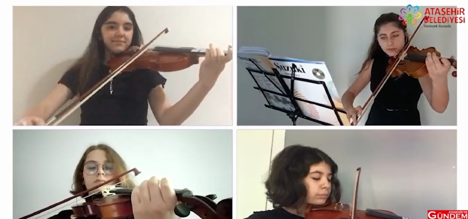 SANAT EĞİTİMLERİNİN SON GÖSTERİLERİ ÇEVİRİMİÇİ keman 1